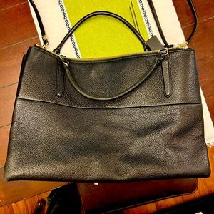 Coach Black Leather Bag